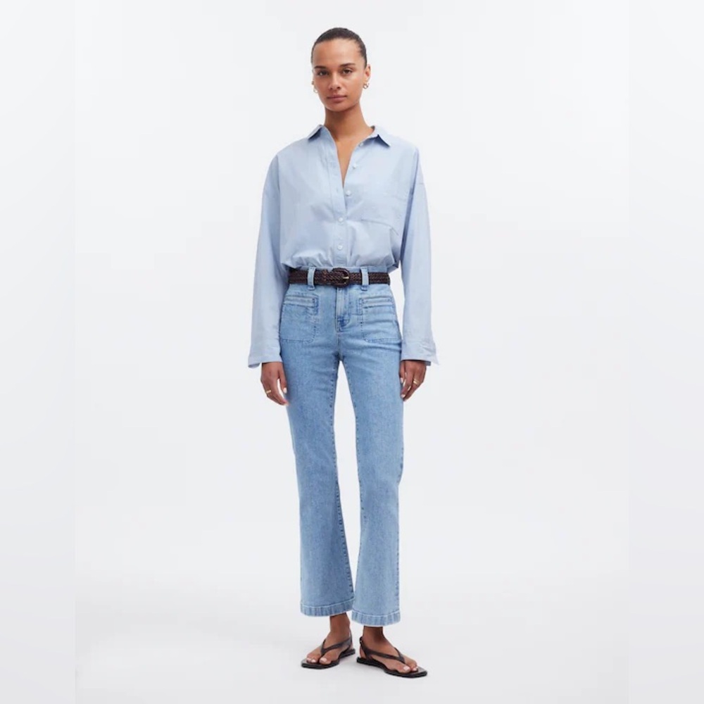 Madewell Mid-Rise Kick Out Jeans - Petite